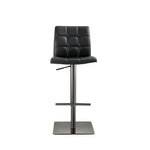 Felipe - Black Titanium - Ebony - Bar Stool - front view