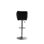 Aiden Copper Grey Bar Stool - back view 