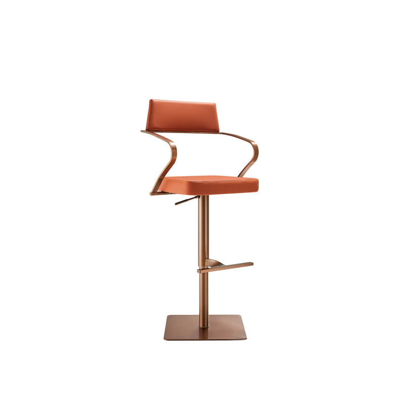 Sofia - Rose Gold - Hermes Orange